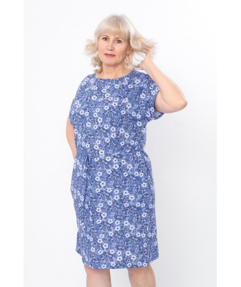 Сукня жіноча Носи Своє 52 Блакитний (8202-005-v37)