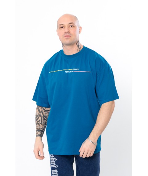 Men's T-shirt Wear Your Own 52 Turquoise (8383-001-33-v14)