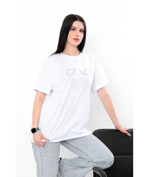 Women's T-shirt Wear Your Own 52 White (8384-001-33-v6)