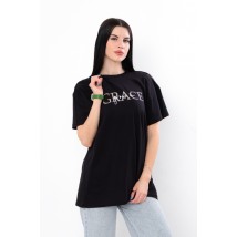 Women's T-shirt Wear Your Own 44 Black (8384-001-33-v10)
