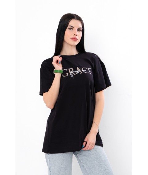 Women's T-shirt Wear Your Own 50 Black (8384-001-33-v4)