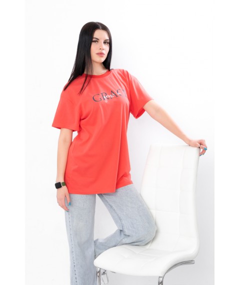 Women's T-shirt Wear Your Own 48 Orange (8384-001-33-v17)