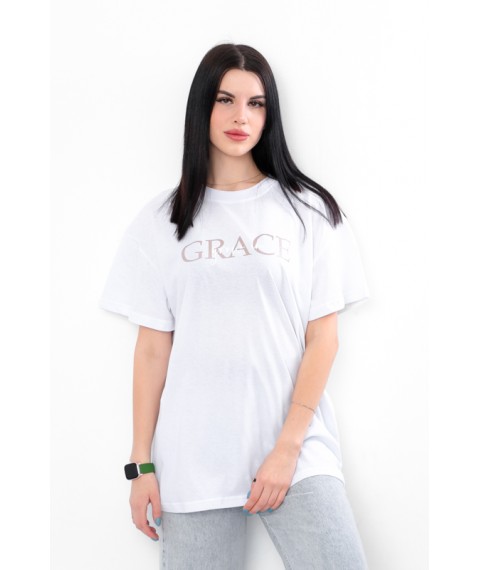 Women's T-shirt Wear Your Own 50 White (8384-001-33-v3)