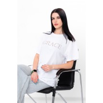 Women's T-shirt Wear Your Own 42 White (8384-001-33-v18)