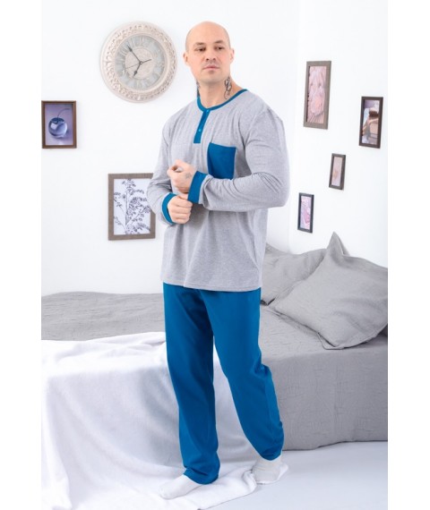 Men's pajamas Wear Your Own 46 Turquoise (8625-001-v3)