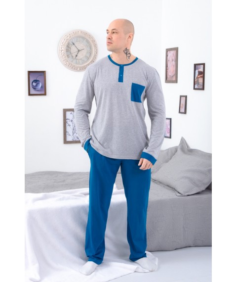 Men's pajamas Wear Your Own 46 Turquoise (8625-001-v3)