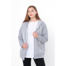 Zip hoodie for women (oversize) Nosy Svoe M/175 Gray (3357-057-v5)