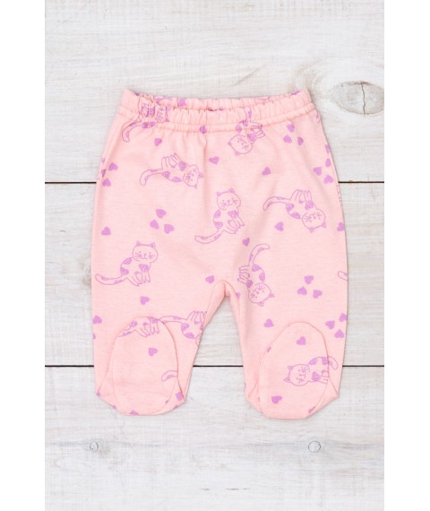 Nursery sliders for girls "Rubber" Nosy Svoe 80 Pink (5033-002-5-v21)