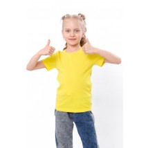 Children's T-shirt Wear Your Own 158 Yellow (6021-001-1-v251)