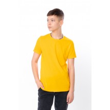 Children's T-shirt Wear Your Own 152 Yellow (6021-001-1-v242)