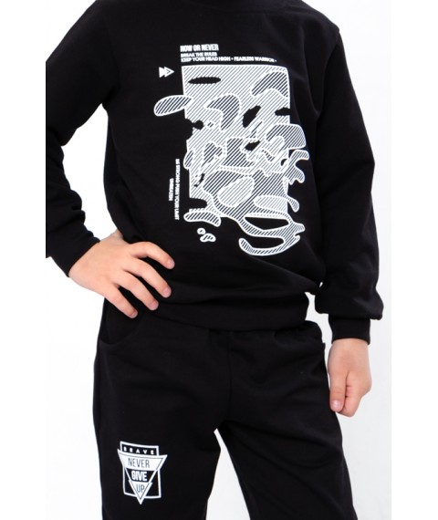 Suit for a boy Wear Your Own 128 Black (6063-057-33-v3)