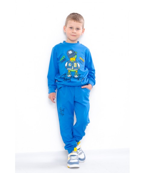 Suit for a boy Wear Your Own 134 Blue (6063-057-33-9-v14)