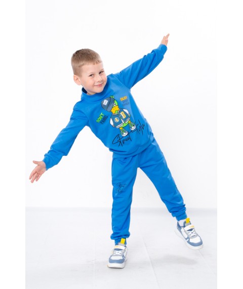 Suit for a boy Wear Your Own 128 Blue (6063-057-33-9-v11)