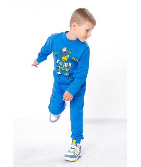 Suit for a boy Wear Your Own 116 Blue (6063-057-33-9-v5)