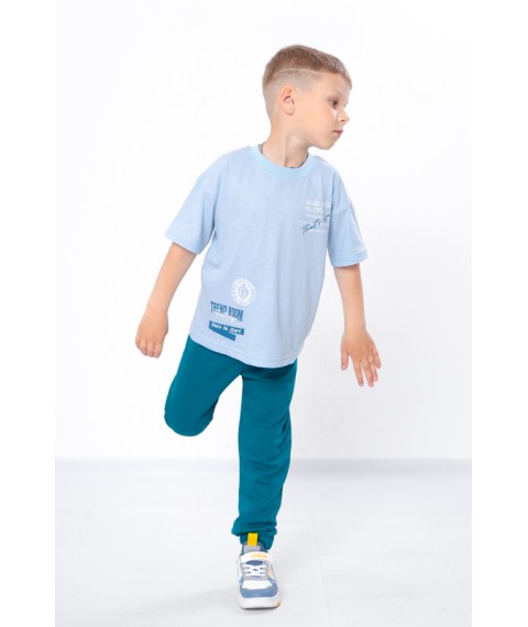 Штани для хлопчика Носи Своє 92 Бірюзовий (6155-057-4-v10)