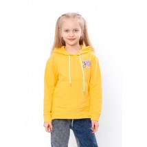 Hoodies for girls Wear Your Own 140 Yellow (6161-057-33-5-v24)
