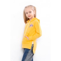 Hoodies for girls Wear Your Own 140 Yellow (6161-057-33-5-v24)