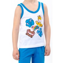 Комплект для хлопчика (майка+шорти) Носи Своє 98 Блакитний (6202-001-33-4-v3)