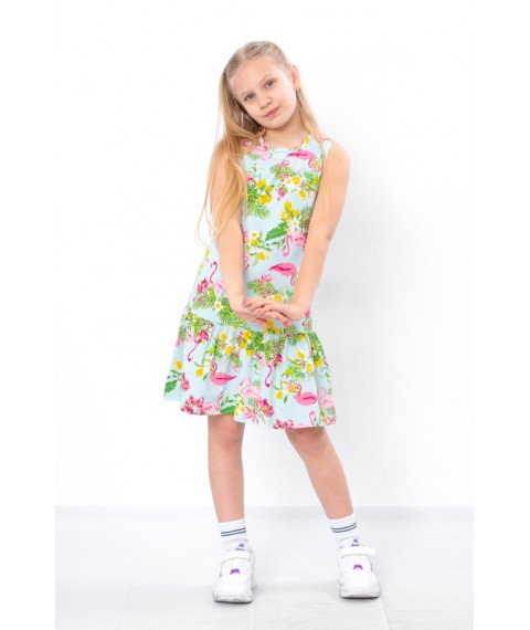 Dress for a girl Wear Your Own 134 Green (6207-043-v9)
