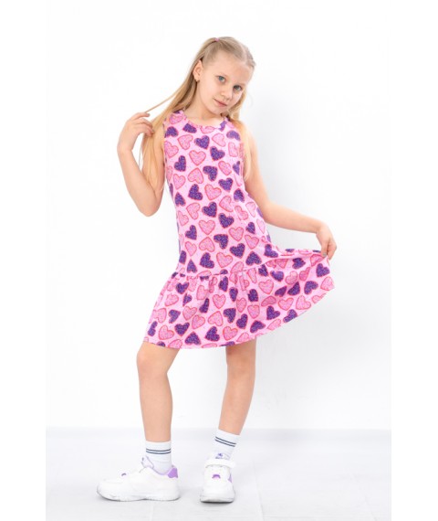 Сукня для дівчинки Носи Своє 134 Рожевий (6207-043-v8)
