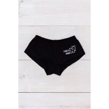 Underpants for girls with a roll (Brazilian) Wear Your Own 170 Black (6277-036-33-v48)