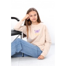 Sweatshirt for girls (teens) Wear Your Own 152 Beige (6393-057-33-2-v8)