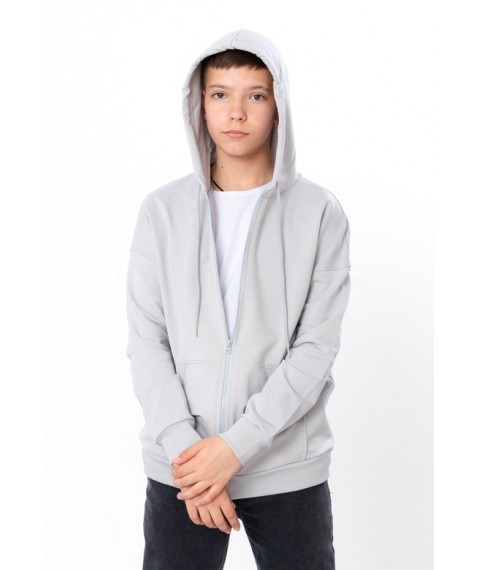 Boy's Hoodie (Teen) Wear Your Own 152 Gray (6395-057-1-v1)