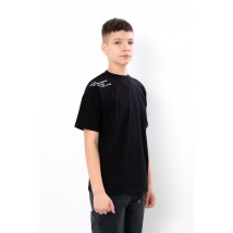 T-shirt for a boy (adolescent) Wear Your Own 140 Black (6414-036-22-1-v0)