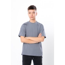T-shirt for a boy (adolescent) Wear Your Own 164 Gray (6414-036-22-1-v13)