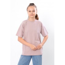 T-shirt for girls (teens) Wear Your Own 152 Beige (6414-036-22-2-v8)