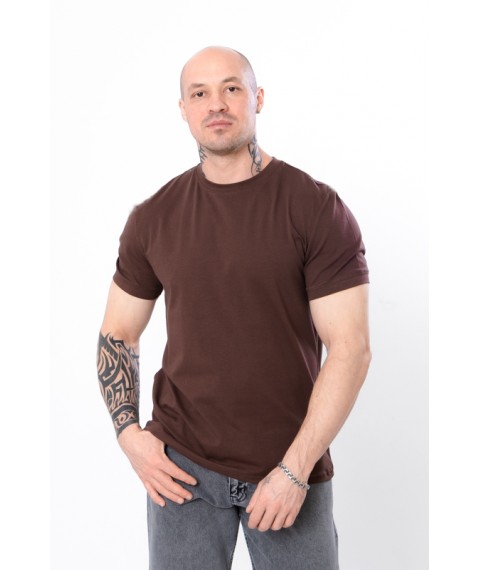 Men's T-shirt Wear Your Own 52 Brown (8061-036-v21)