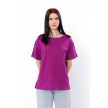 Women's T-shirt (oversize) Wear Your Own 48 Purple (8127-001-v46)