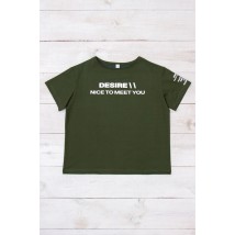 Women's T-shirt Wear Your Own 52 Green (8127-057-33-v87)