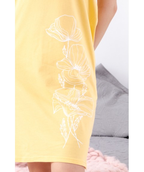 Сорочка жіноча Носи Своє 52 Жовтий (8178-001-33-1-v57)