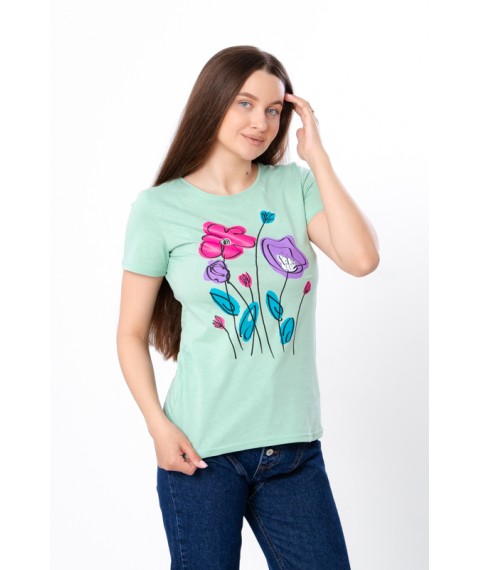 Women's T-shirt Wear Your Own 54 Mint (8188-001-33-2-v41)