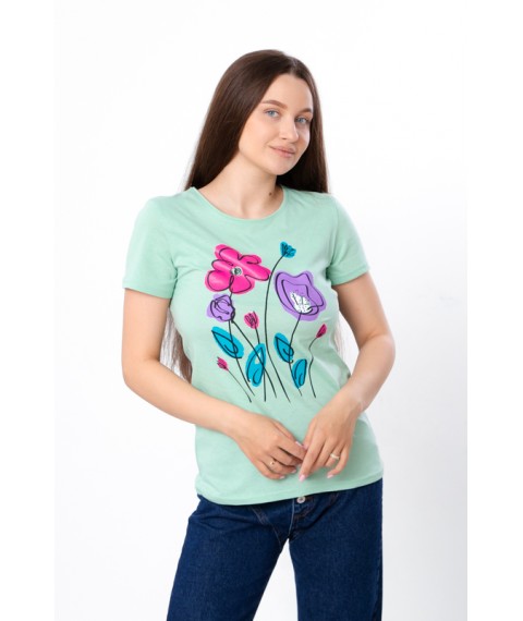 Women's T-shirt Wear Your Own 54 Mint (8188-001-33-2-v41)