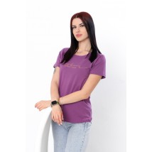 Women's T-shirt Wear Your Own 54 Violet (8188-036-33-v69)