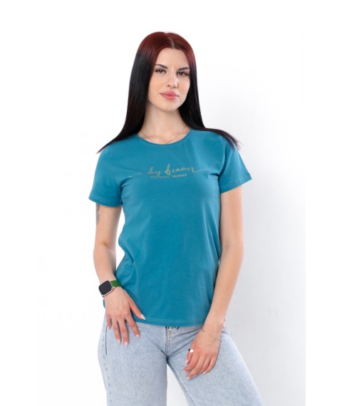 Women's T-shirt Wear Your Own 54 Blue (8188-036-33-v74)