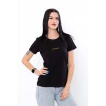 Women's T-shirt Wear Your Own 54 Black (8188-036-33-v64)