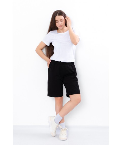 Women's Bermuda shorts Nosy Svoe 44 Black (8341-057-v0)