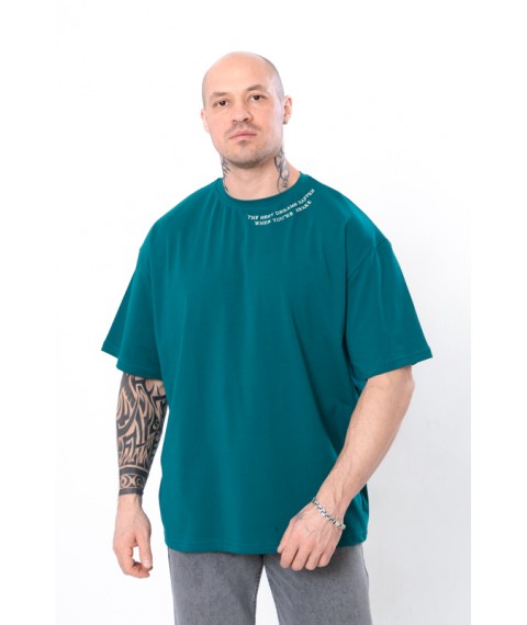 Men's T-shirt (oversize) Wear Your Own 54 Green (8383-036-22-v13)
