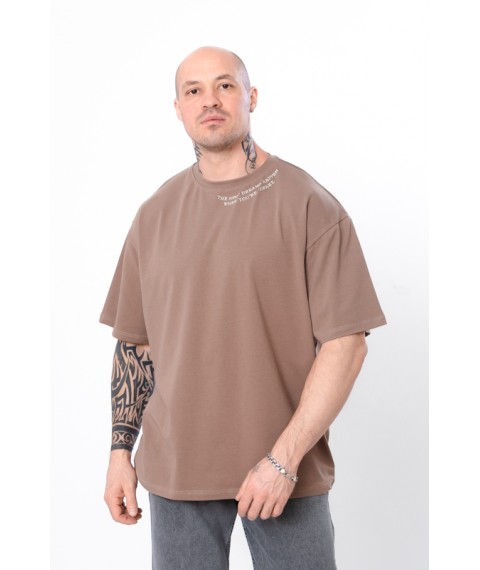 Men's T-shirt (oversize) Nosy Svoe 56 Beige (8383-036-22-v17)