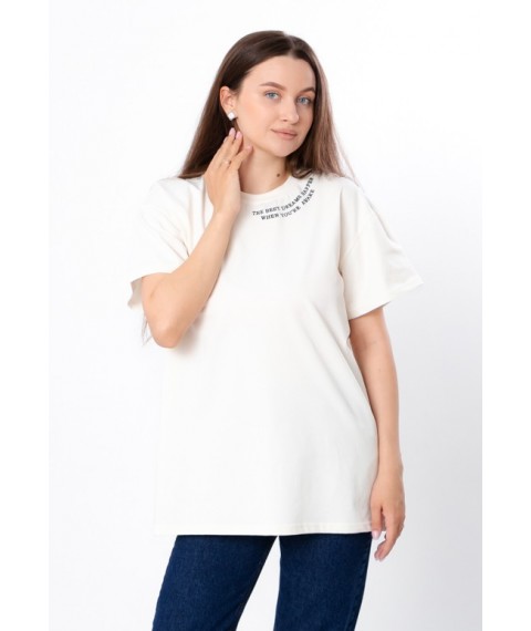 Women's T-shirt (oversize) Nosy Svoe 44 Beige (8384-036-22-v1)