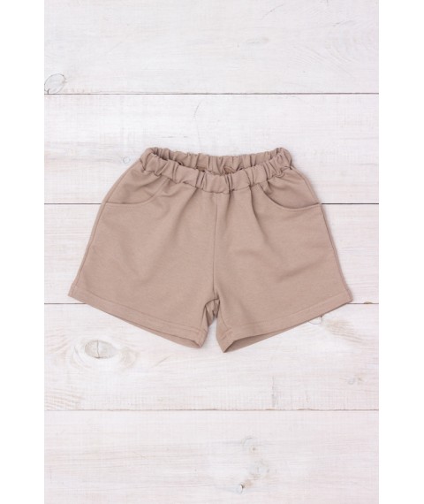 Shorts for girls Wear Your Own 98 Beige (6033-057-1-v267)