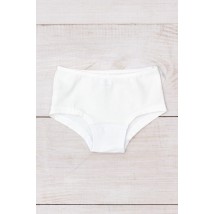 Underpants for girls Wear Your Own 98 White (6066-052-v12)