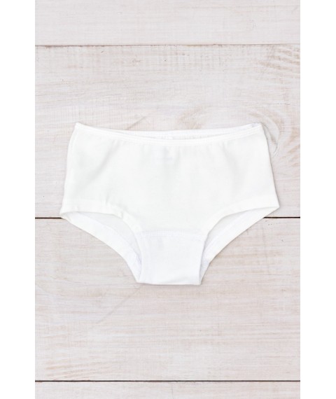 Underpants for girls Wear Your Own 98 White (6066-052-v12)