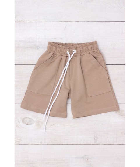 Boys' shorts Wear Your Own 110 Brown (6377-057-v26)