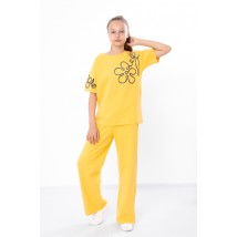 Комплект для дівчинки підлітковий (футболка+штани) Носи Своє 170 Жовтий (6430-057-33-v16)