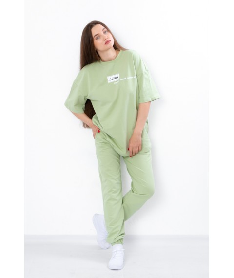 Комплект жіночий (футболка+штани) Носи Своє 54 Зелений (8399-057-33-v17)
