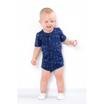 Baby bodysuit for a boy with short sleeves Nosy Svoe 74 Blue (5048-002-4-v5)